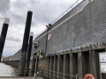 Sonderreinigung Hochwasserschutzanlage Niederhafen